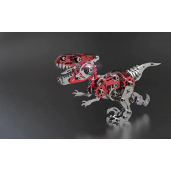 160pcs mini 3d dinosaur metal model kit build for kids