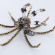 1060pcs metal assembly kit toy mechanical octopus