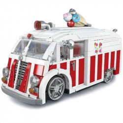 tuned ice cream truck 1077pcs