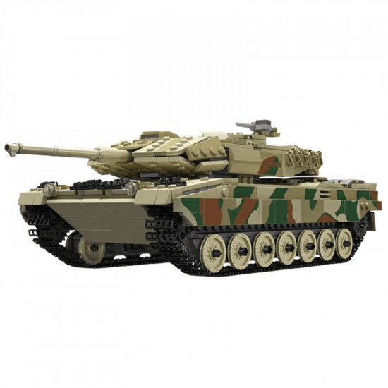 remote controlled leopard tank 1090pcs