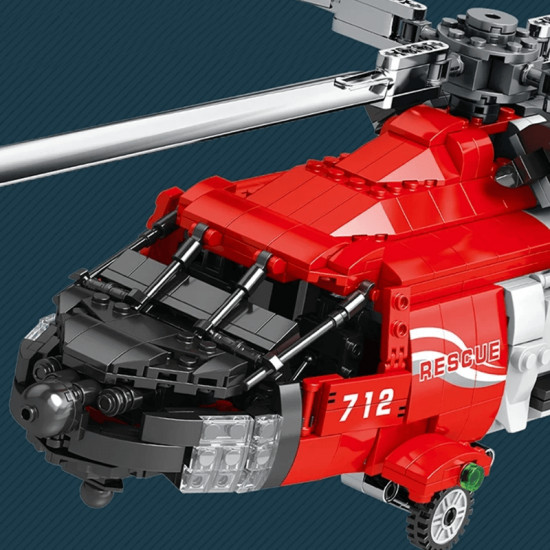 hh-60j search and rescue aircraft 1136pcs