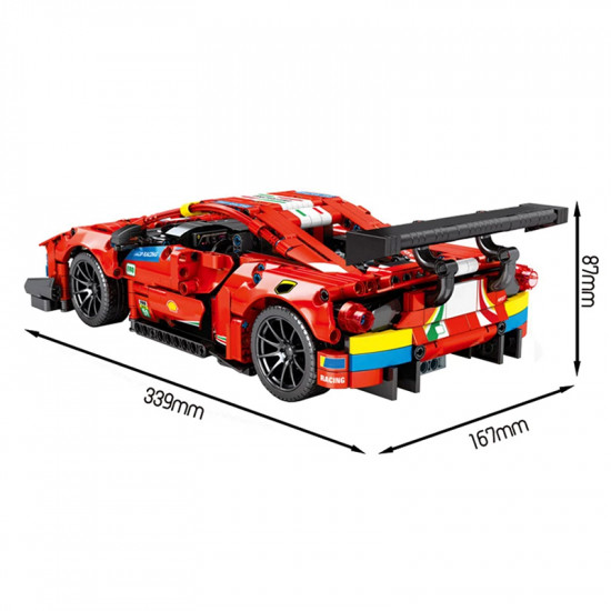 remote controlled prancing horse 1205pcs