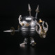 139+pcs pocket size mecha soldier figure diy metal 3d assembly mechanical model kit