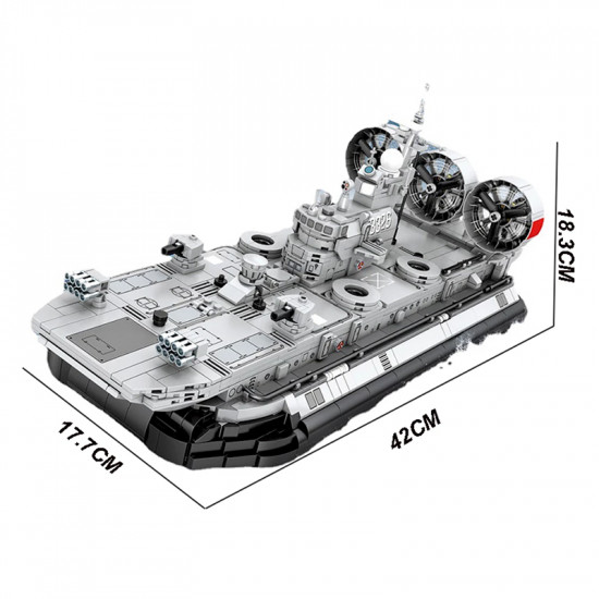 military hovercraft 1439pcs