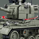 m47 patton tank 1448pcs