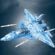 su-57 heavy fighter 1455pcs