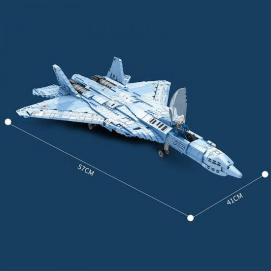 su-57 heavy fighter 1455pcs