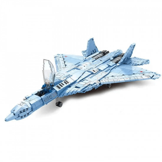 su-57 heavy fighter 1455pcs