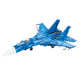 the 63cm su-35 fighter 1529pcs