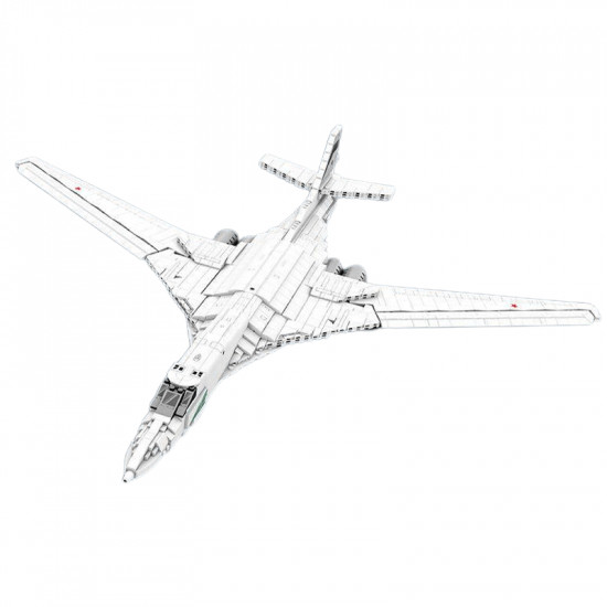 tu-160 strategic bomber 1597pcs