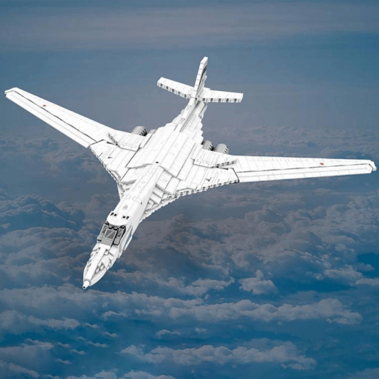 tu-160 strategic bomber 1597pcs