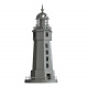 160pcs la jument lighthouse metal model building kit