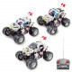 170pcs+ diy metal remote control dancing car puzzle model kit