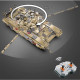 remote controlled tank 1722pcs