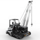 1745pcs assembly vehicle metal rc crane car puzzle model 2.4g 10ch