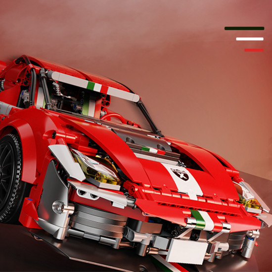 the exposed prancing horse 2047pcs