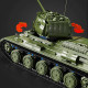 remote controlled t34 tank 2051pcs