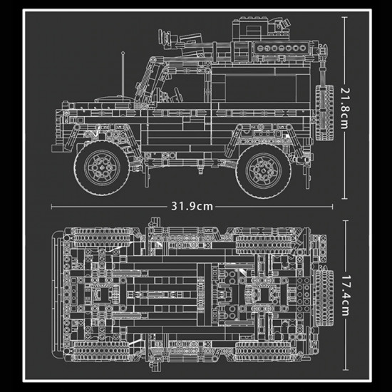 the "sahara explorer" 2126pcs