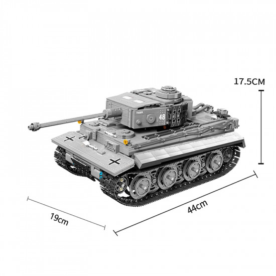 remote controlled tiger tank 2236pcs