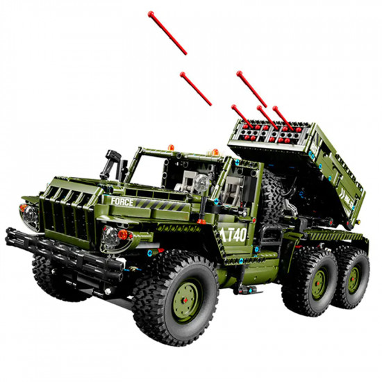 remote controlled katyusha rocket launcher 2267pcs