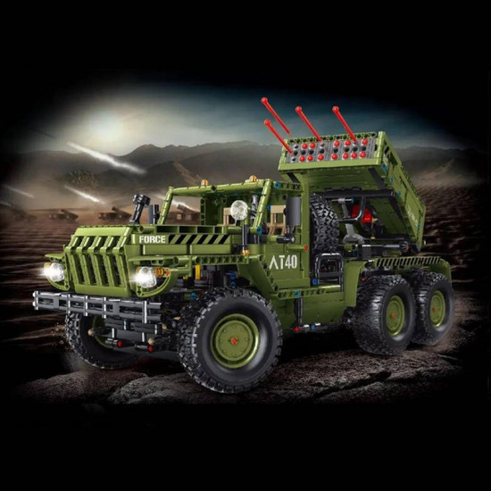 remote controlled katyusha rocket launcher 2267pcs