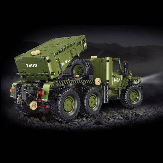 remote controlled katyusha rocket launcher 2267pcs