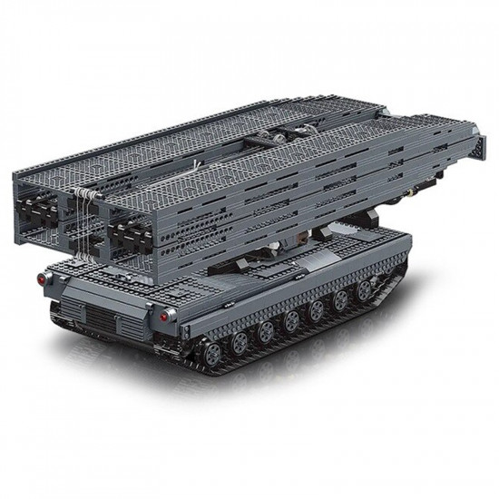 remote controlled abrams bridge layer 2387pcs