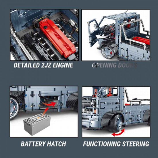 widebody 2jz japanese kei truck 2492pcs