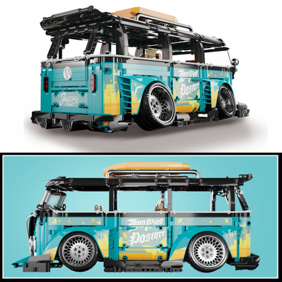 stanced classic campervan 2549pcs