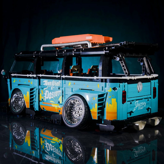 stanced classic campervan 2549pcs