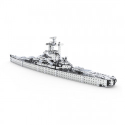 260pcs diy 3d metal battleship metal model kits