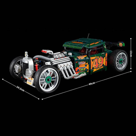 the ultimate hot rod 2617pcs