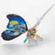 2pcs/set steampunk butterfly metal model kits mystery box