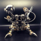 313pcs assembly 3d puzzle model magnetic chaser hunter mecha model bluetooth speakers