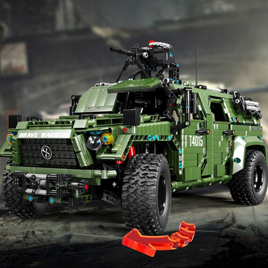 remote controlled armoured raid vehicle 3174pcs