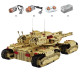 remote controlled army 4 track tank 3295pcs