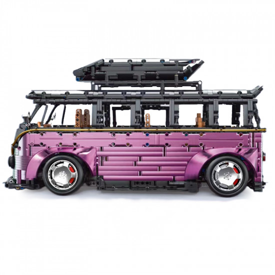 widebody satin purple campervan 3298pcs