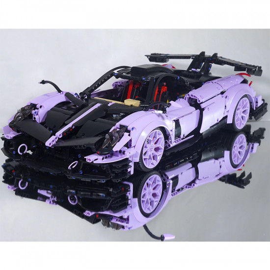 violet edition pagani huayra 3428pcs