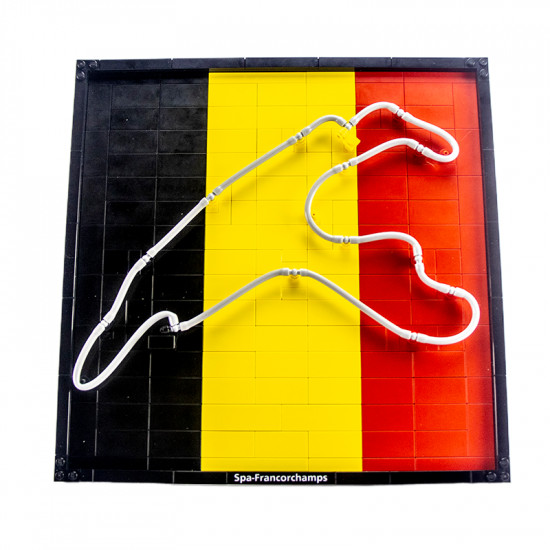 spa francorchamps track map 352pcs