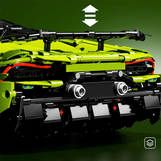 remote controlled neon evo bull 3557pcs