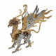 3d diy metal eagle monster mutant animal 3d metal puzzle 69+pcs