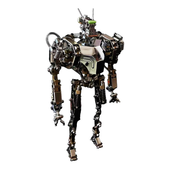 3d metal led humanoid service robot mecha big articulated action figure 700+pcs (presale)