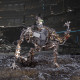 3d metal led humanoid service robot mecha big articulated action figure 700+pcs (presale)