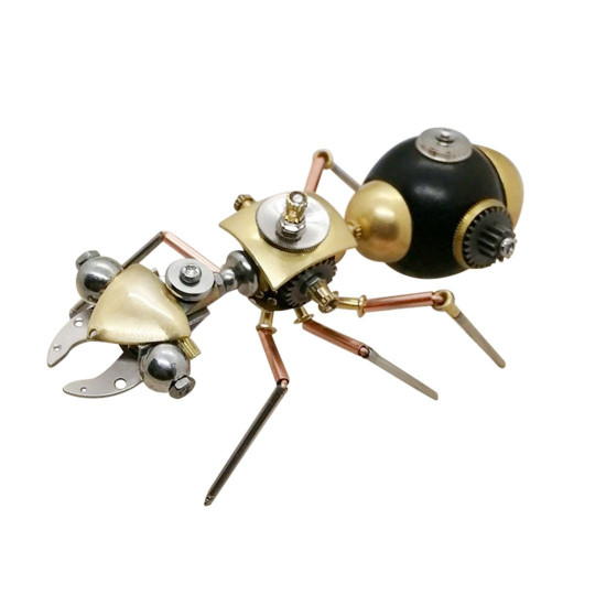 3d metal mini mechanical insect spider scorpion spider team handicrafts model