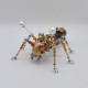 3d metal puzzle female ant steampunk insect diy assembly model 300+pcs