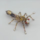 3d metal puzzle female ant steampunk insect diy assembly model 300+pcs