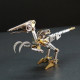 3d metal puzzle therizinosaurus mechanical assembly model 100+pcs