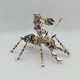 3d metal puzzle worker ant steampunk insect diy assembly model 400+pcs