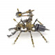 3d metal puzzle worker ant steampunk insect diy assembly model 400+pcs