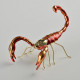 3d metal scorpion grasshopper model insects series handicrafts for home decor